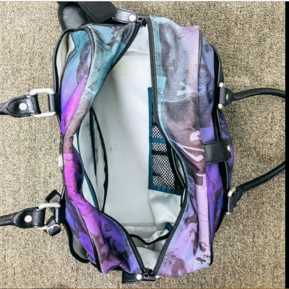 Lululemon Gym Duffel Bag Purse Colorful Purple - Picture 6 of 6